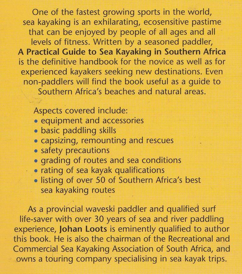 SEA KAYAKING IN SOUTHERN AFRICA + A GUIDE TO FISHING ON SKIS& KAYAKS