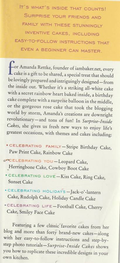 SURPRISE-INSIDE CAKES by Amanda Rettke