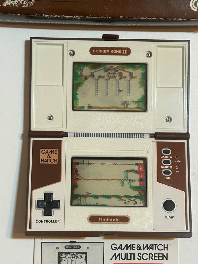 Nintendo game and watch Donkey Kong 2