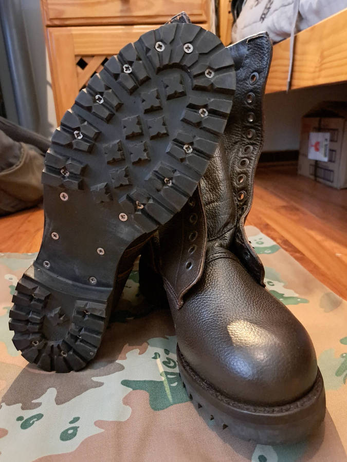 SANDF paratrooper jump boots size 9
