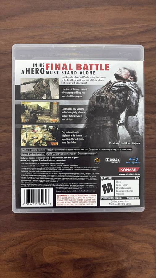 Metal Gear Solid 4: Guns of the Patriots