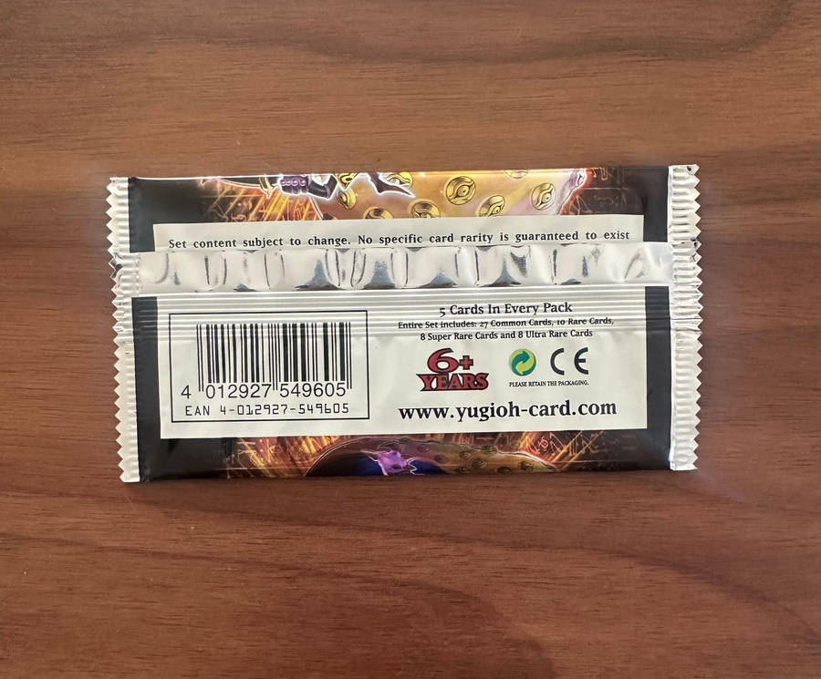 Yu-Gi-Oh! Legendary Duelists Ancient Millennium Booster Packs x 3 (Unopened)