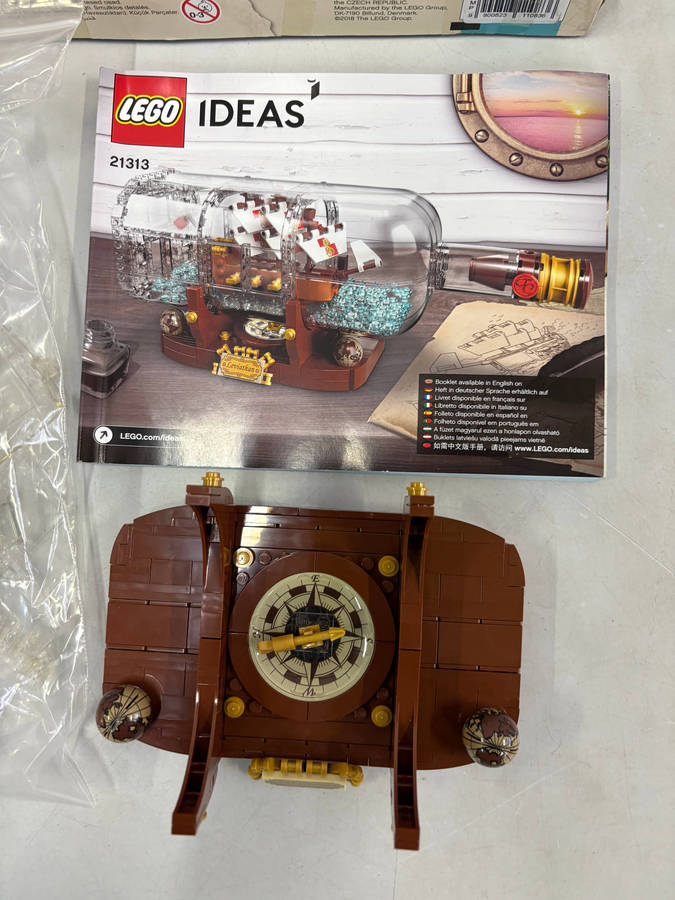 LEGO Ideas Ship In a Bottle