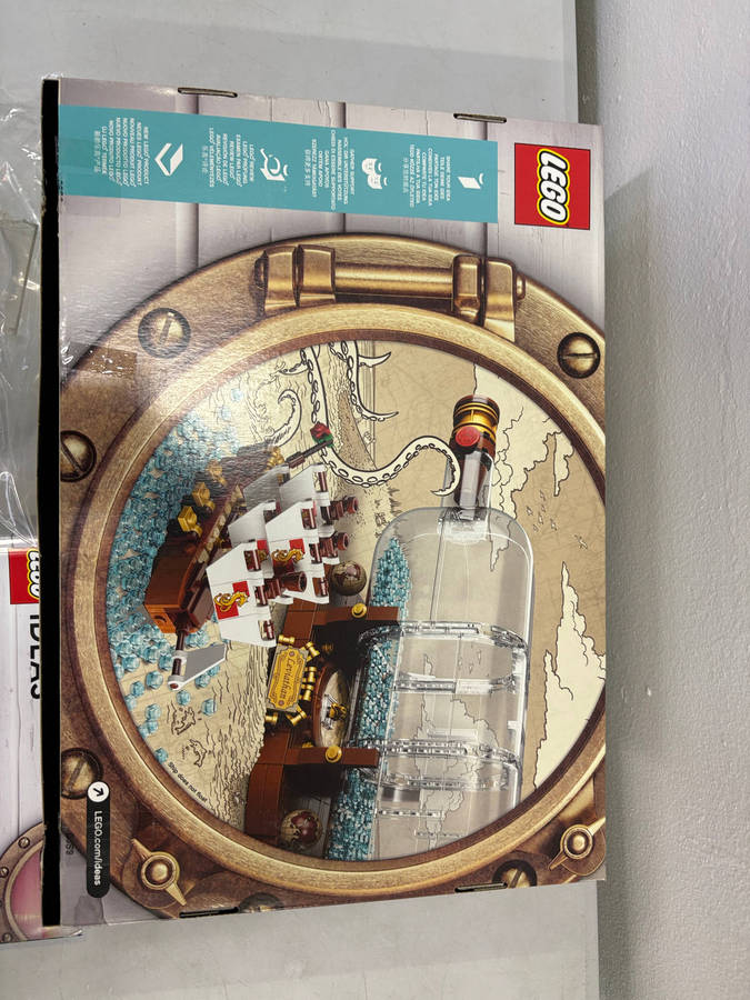 LEGO Ideas Ship In a Bottle