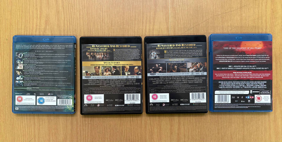 4K + Blu-Ray Bundle (9 Movies in Total)