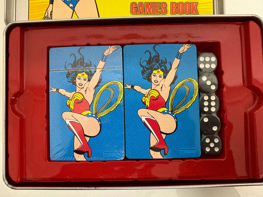 Wonder Woman Playing Card Games Set