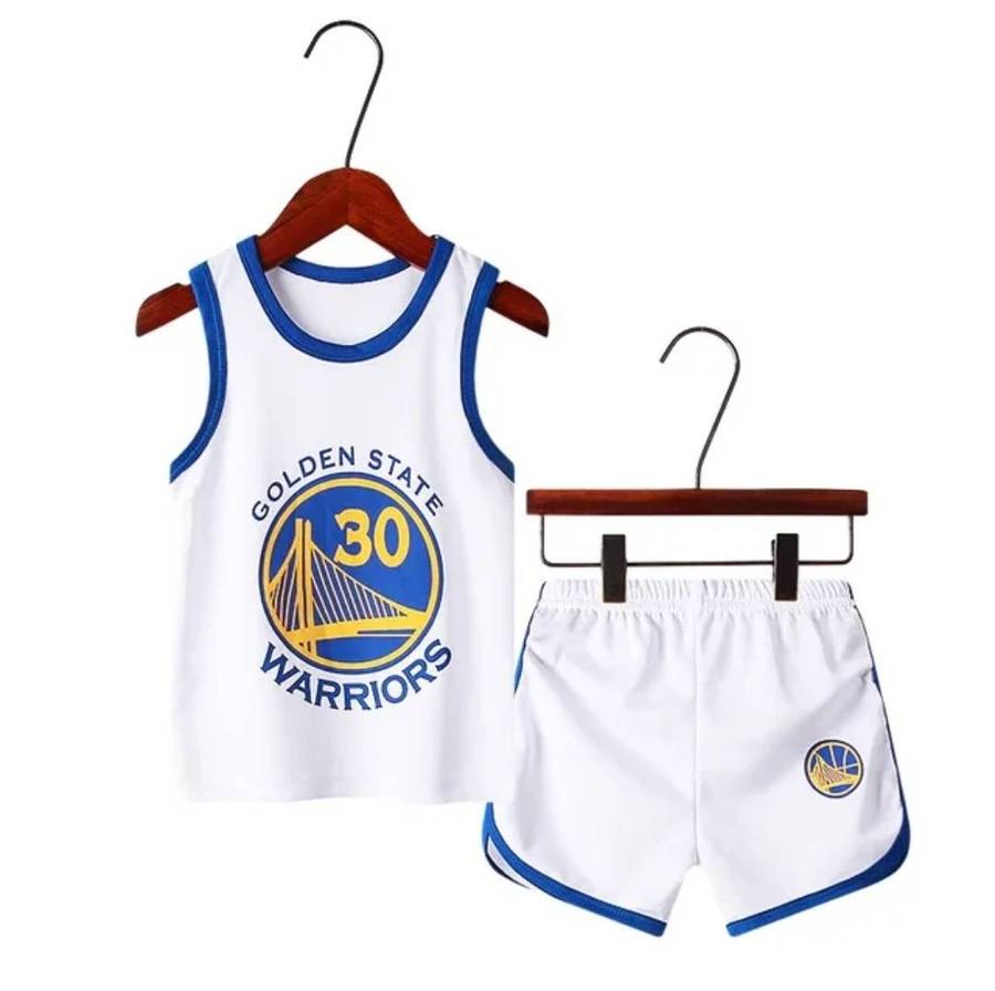 White Basketball Set
