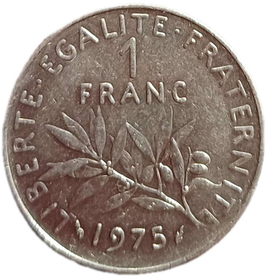 1972 France 5 Francs