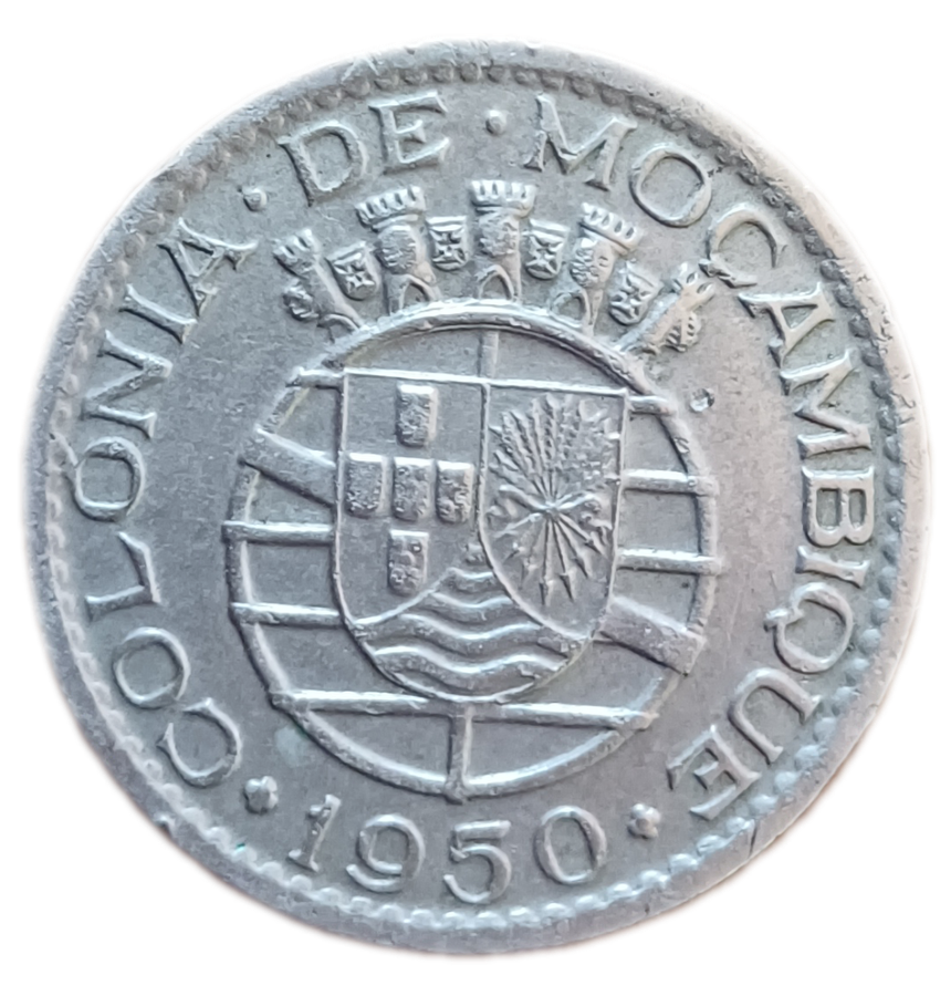 1950 Mocambique One Escudo