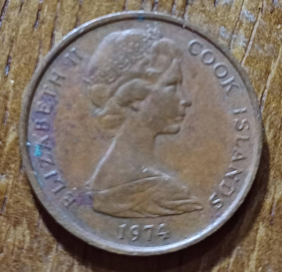 1974 Cook Islands 1 Cent