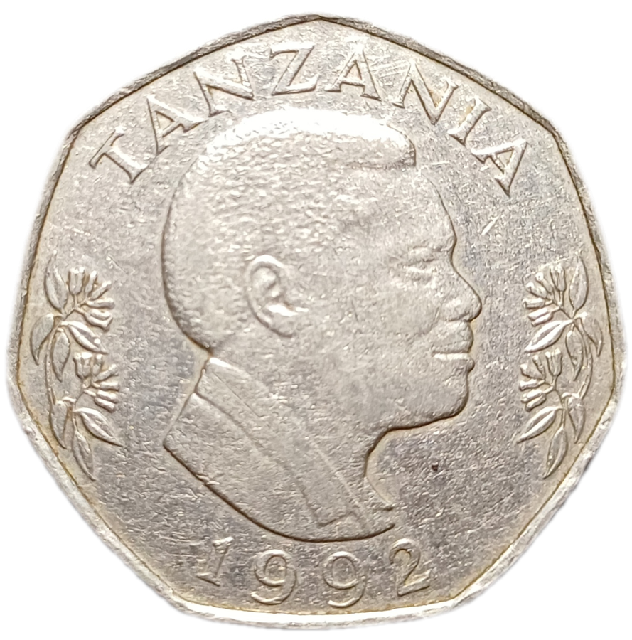 1992 Tanzania 20 Shilingi