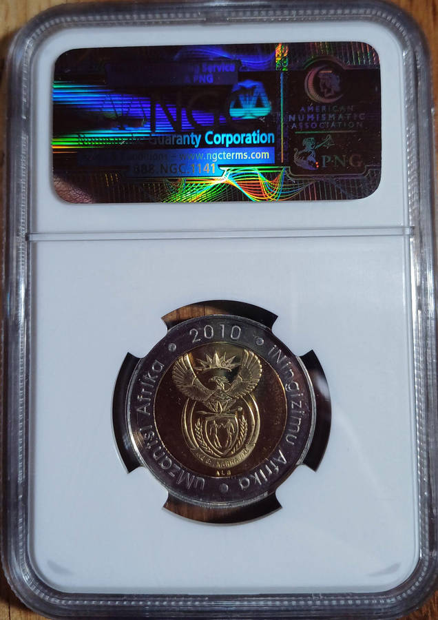 2010 Oom Paul Mintmark R5 MS 66