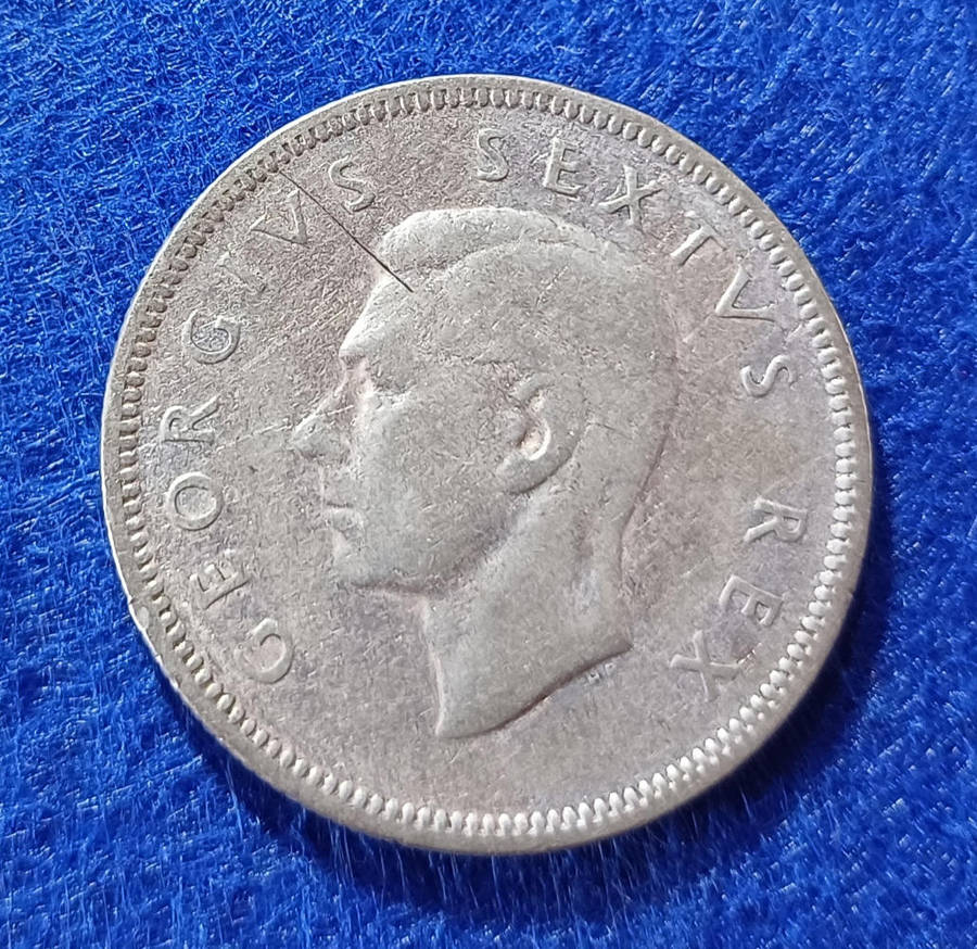 1952 Union 2 Shillings