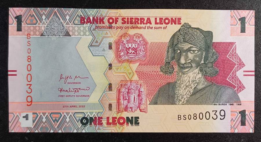 Sierra Leone Bank Note - One Leone