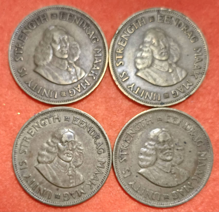 1961 - 1964 SA 1 Cents