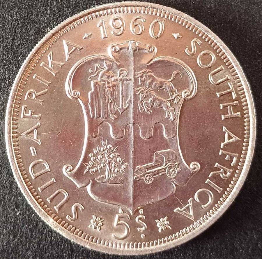 1960 5 Shillings Coin