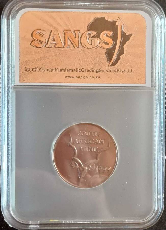 SA MINT Coin, 1999 - World Token MS64