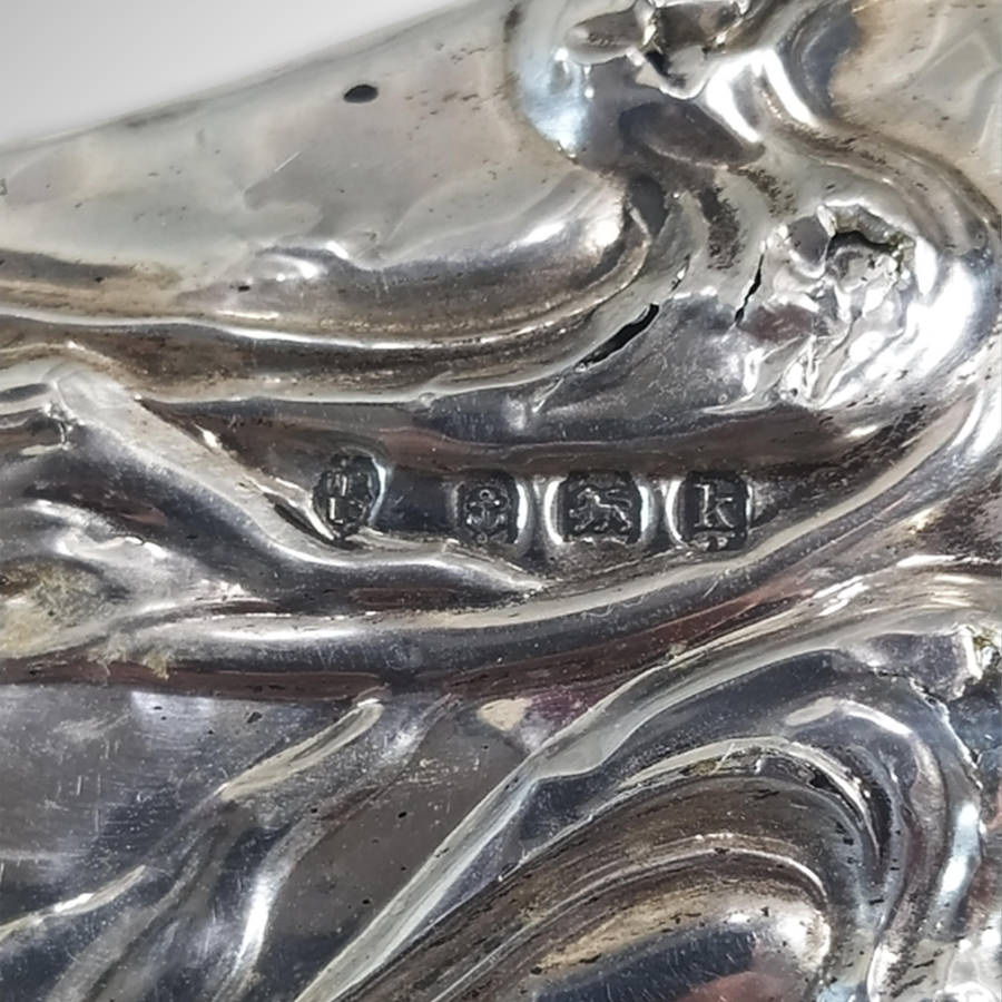 Vintage Hallmarked Sterling Silver Clothes Brushes