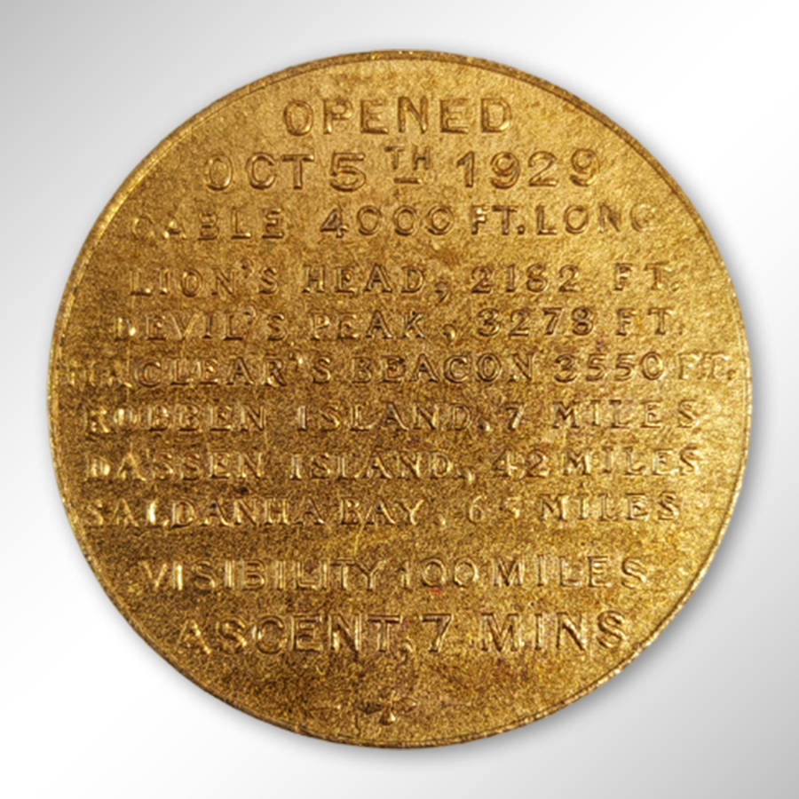 1929 Table Mountain Commemorative Coin