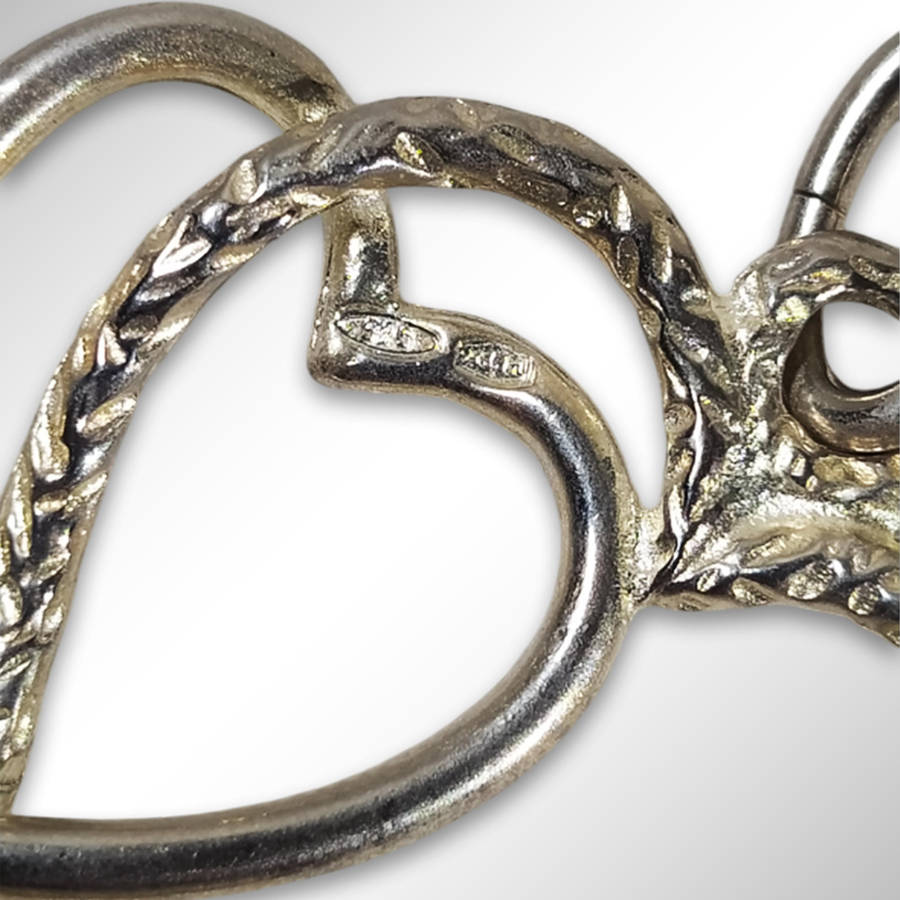 925 Sterling Silver Heart Pendant