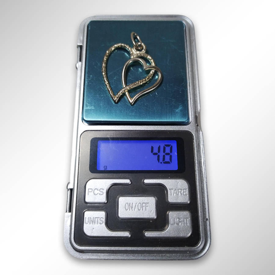 925 Sterling Silver Heart Pendant