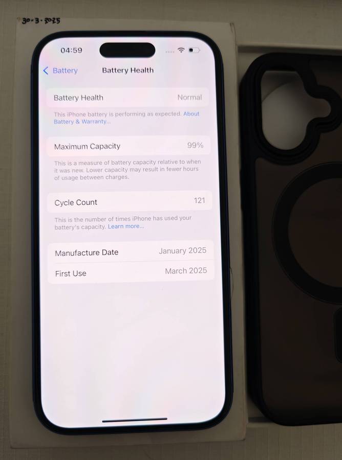 Iphone 16 128GB UltraMarine