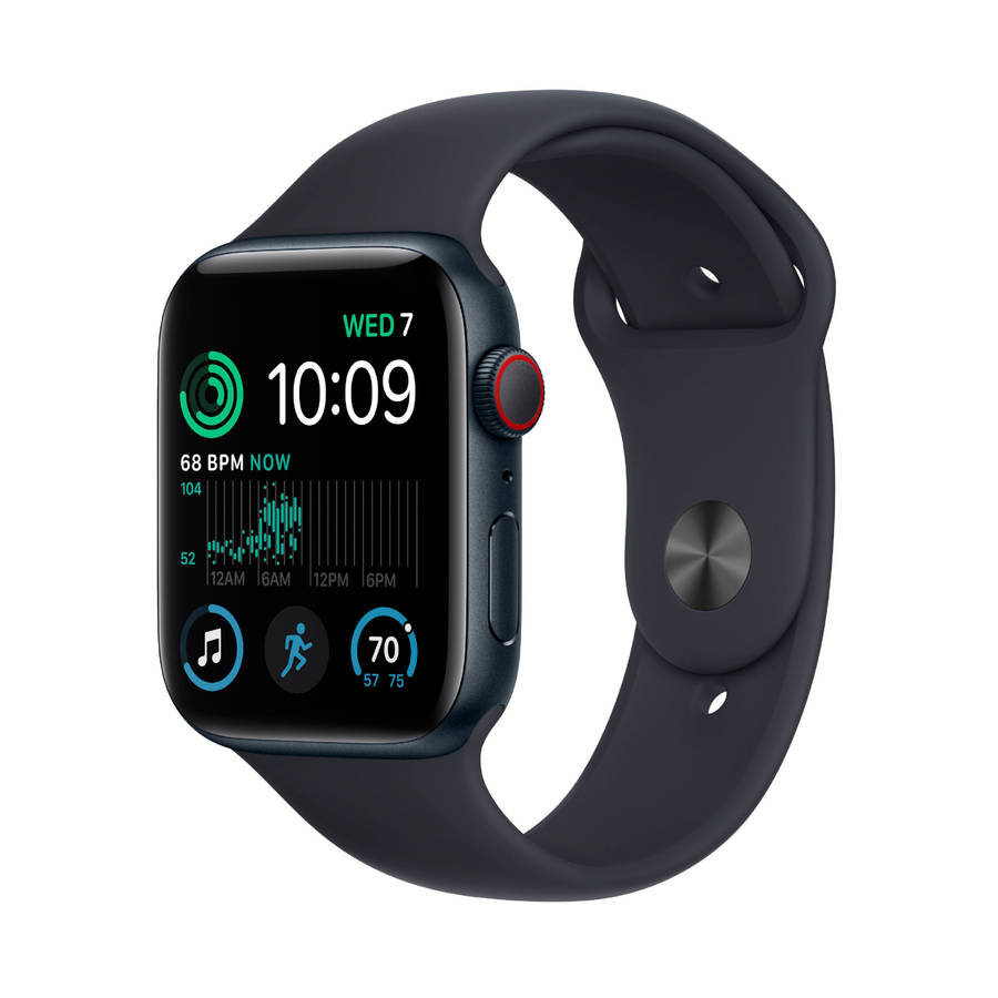 Apple Watch SE 44mm (SpaceGray) ,2nd Gen,LET