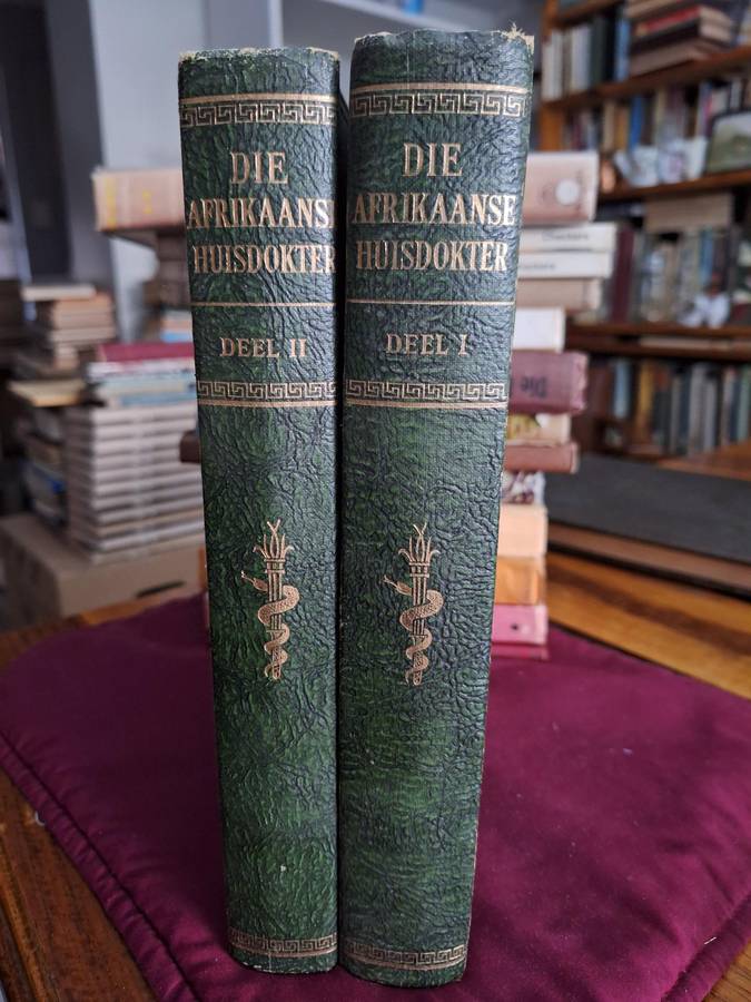 DIE AFRIKAANSE HUISDOKTER DEEL 1 EN 2 - deyr HK Wagner - 1957- medicine
