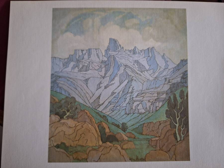 Set of 4/PIERNEEFSKILDERYE/Afdrukke met toestemming van Marita J Pierneef/ Limited - SAR collection.