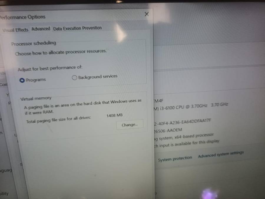 Lenovo i3 6th gen Gaming pc with GT710 graphics card