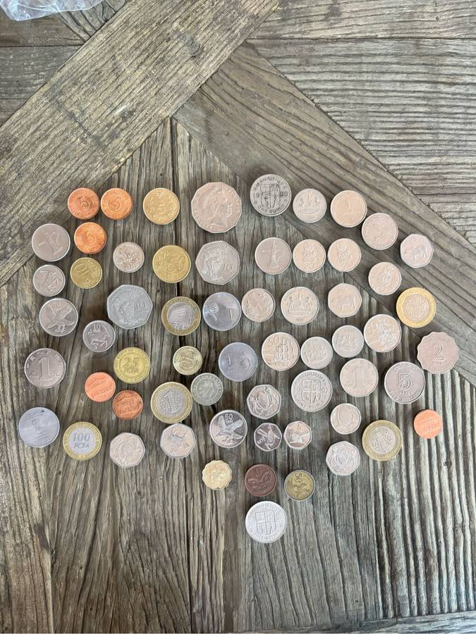 Assorted Coins from all over