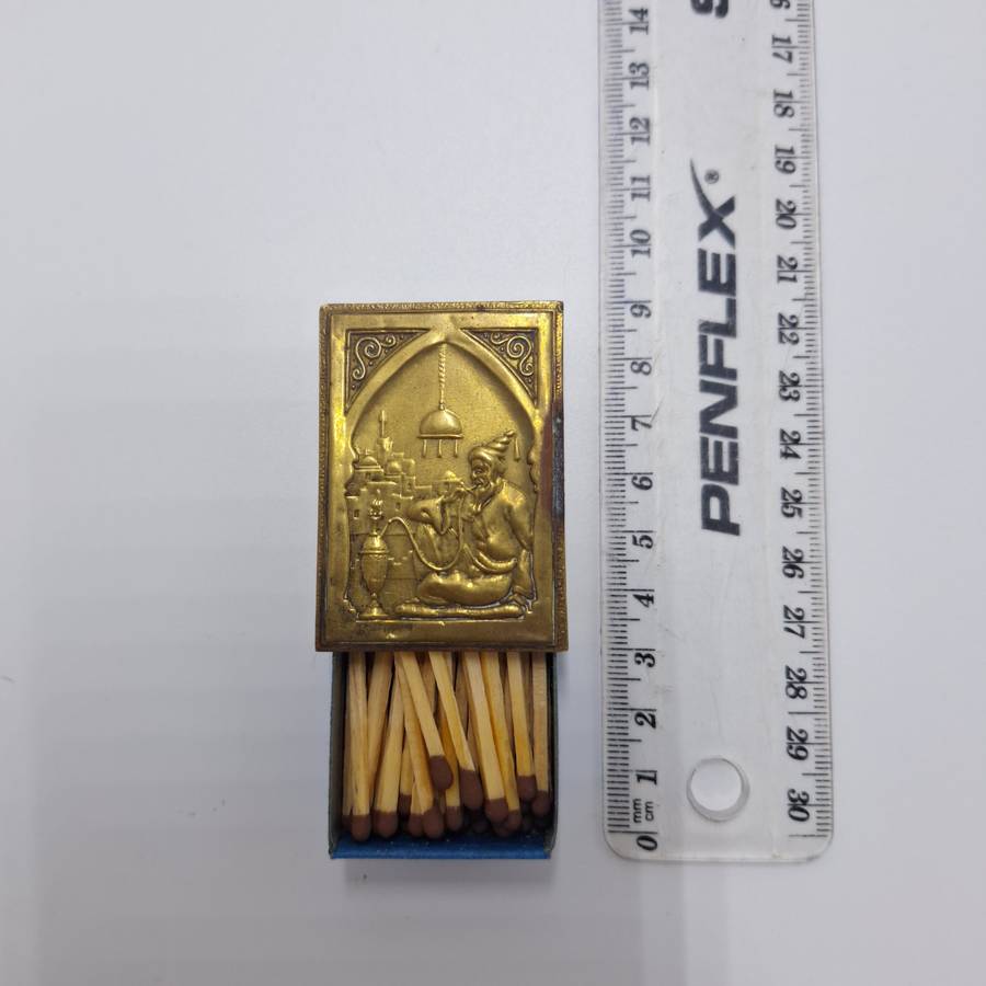 Vintage Brass Match Box Sleeve!!!