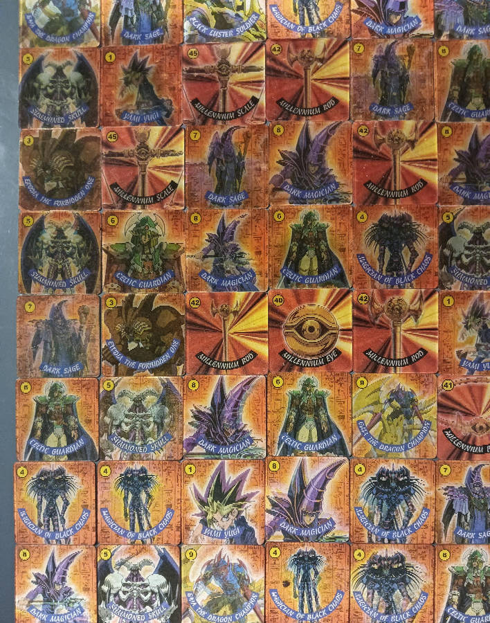 100x Yu-Gi-Oh Tazos Lot 2