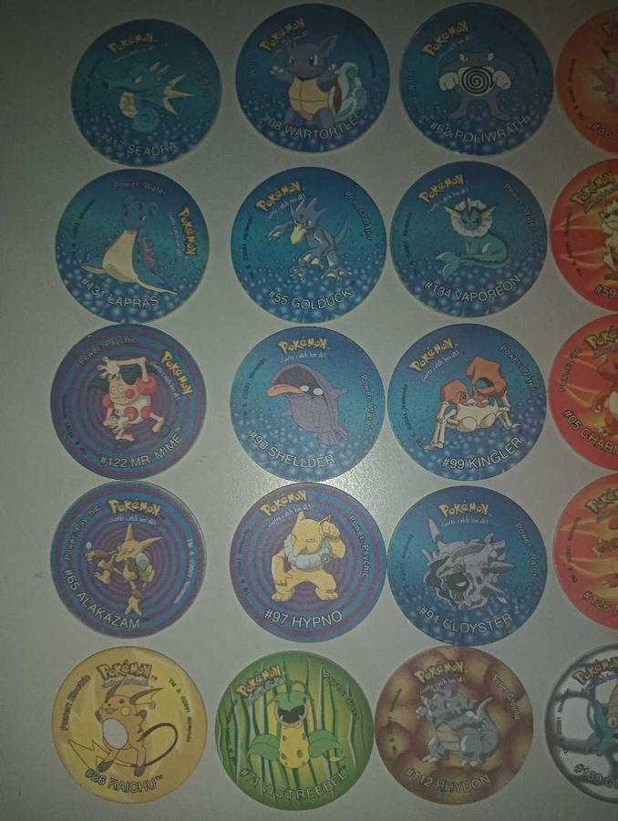 Pokemon3 Tazos Lot2