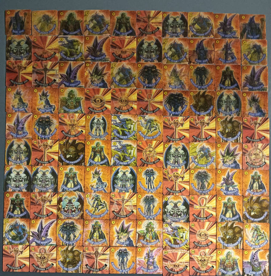 Yu-Gi-Oh Tazos x100 Lot A
