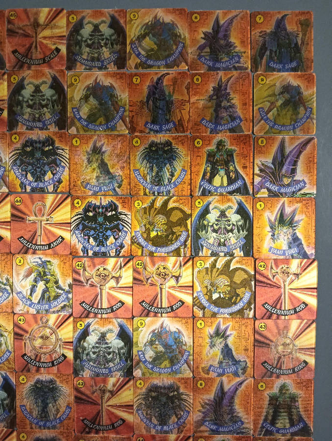 Yu-Gi-Oh Tazos x100 Lot 1