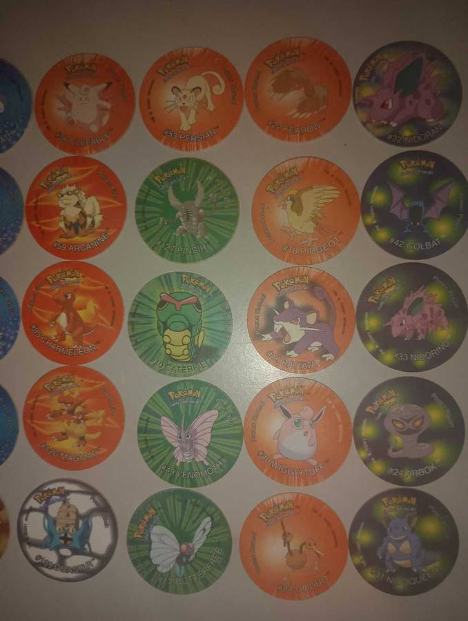 Pokemon3 Tazos Lot2