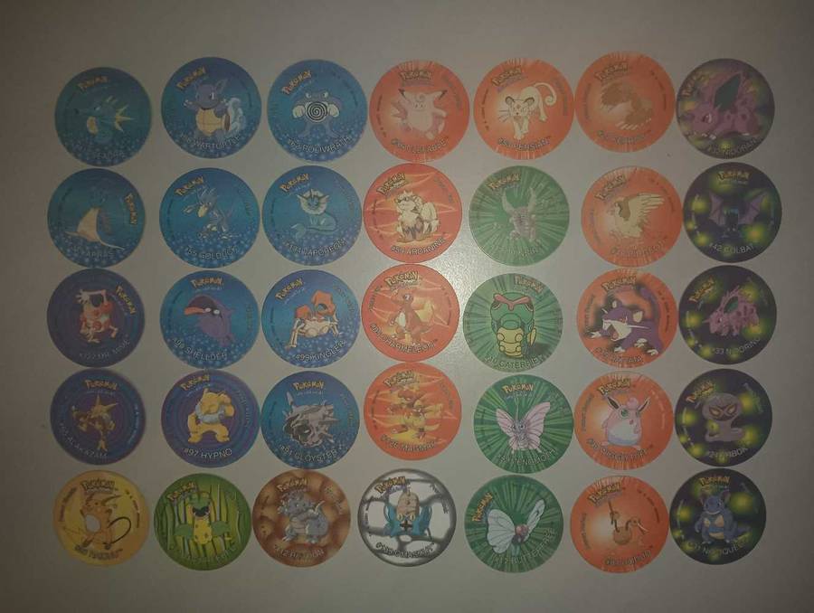 Pokemon3 Tazos Lot2
