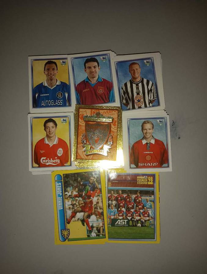 98 Premier League Stickers Panini +400