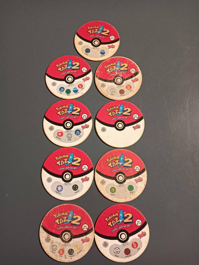 Pokemon 2 Tazos