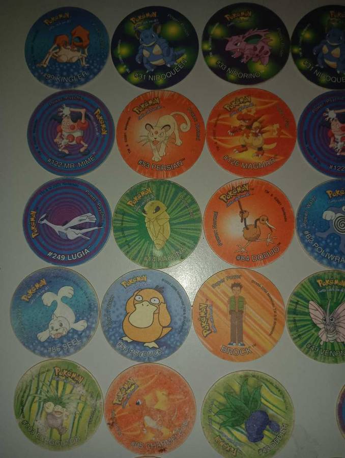 Pokemon Tazos Various (Lot8)