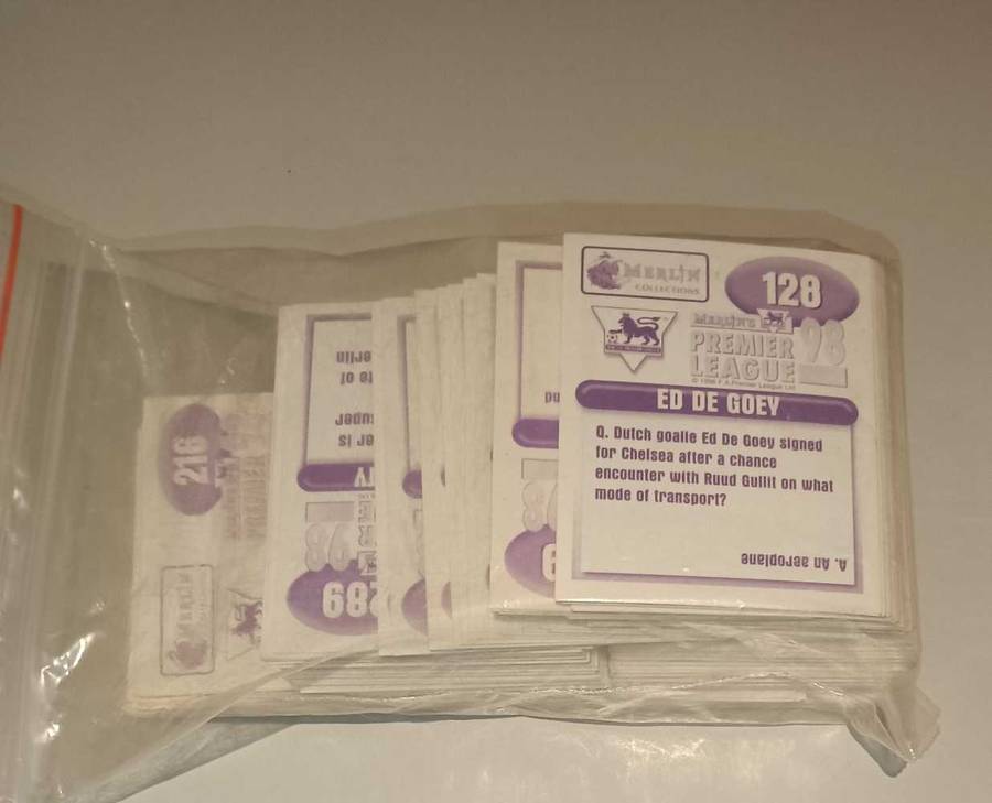 98 Premier League Stickers Panini +400