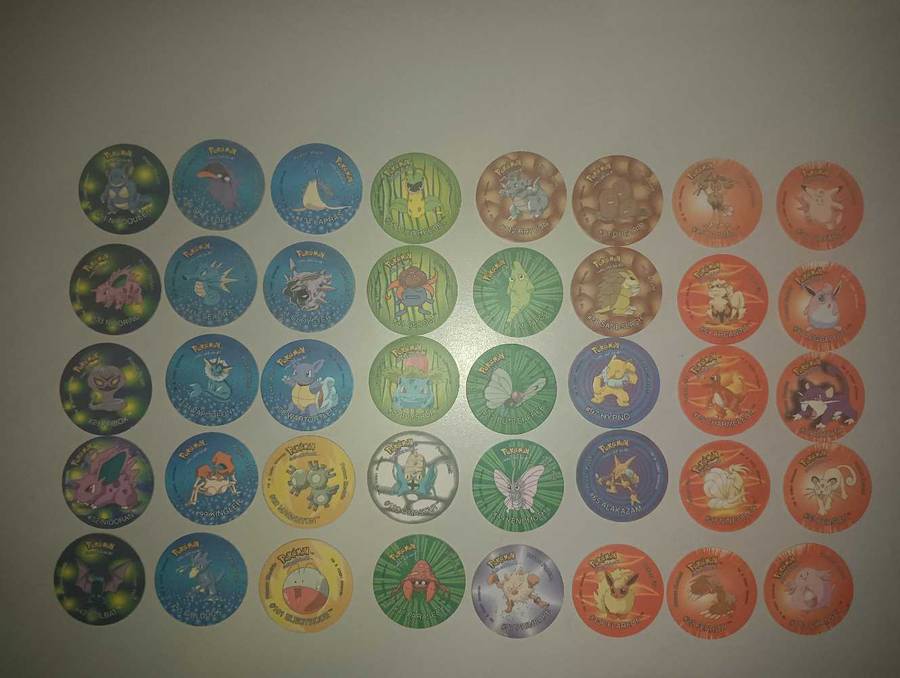 Pokemon3 Tazos Lot1