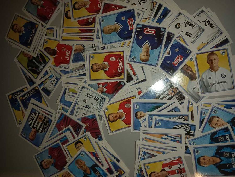 98 Premier League Stickers Panini +400