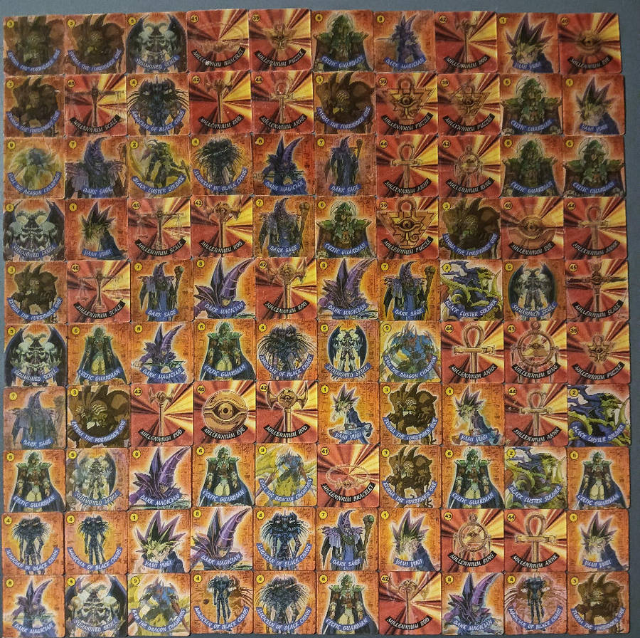 Yu-Gi-Oh Tazos x100 Lot2