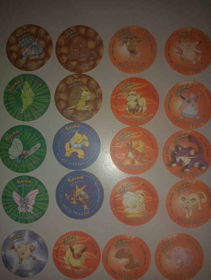 Pokemon3 Tazos Lot1