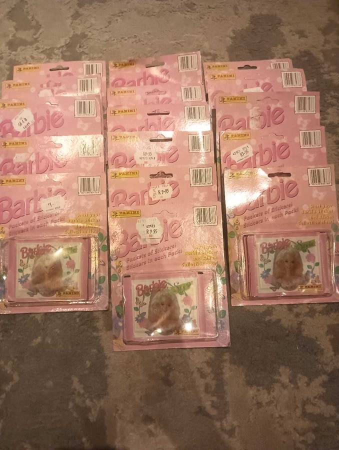Barbie Style Sticker Packs X16