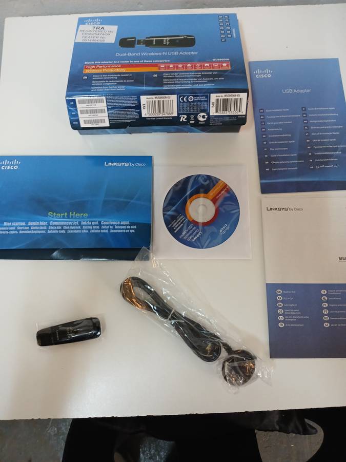 CISCO Dual-Band Wireless-N USB Adapter