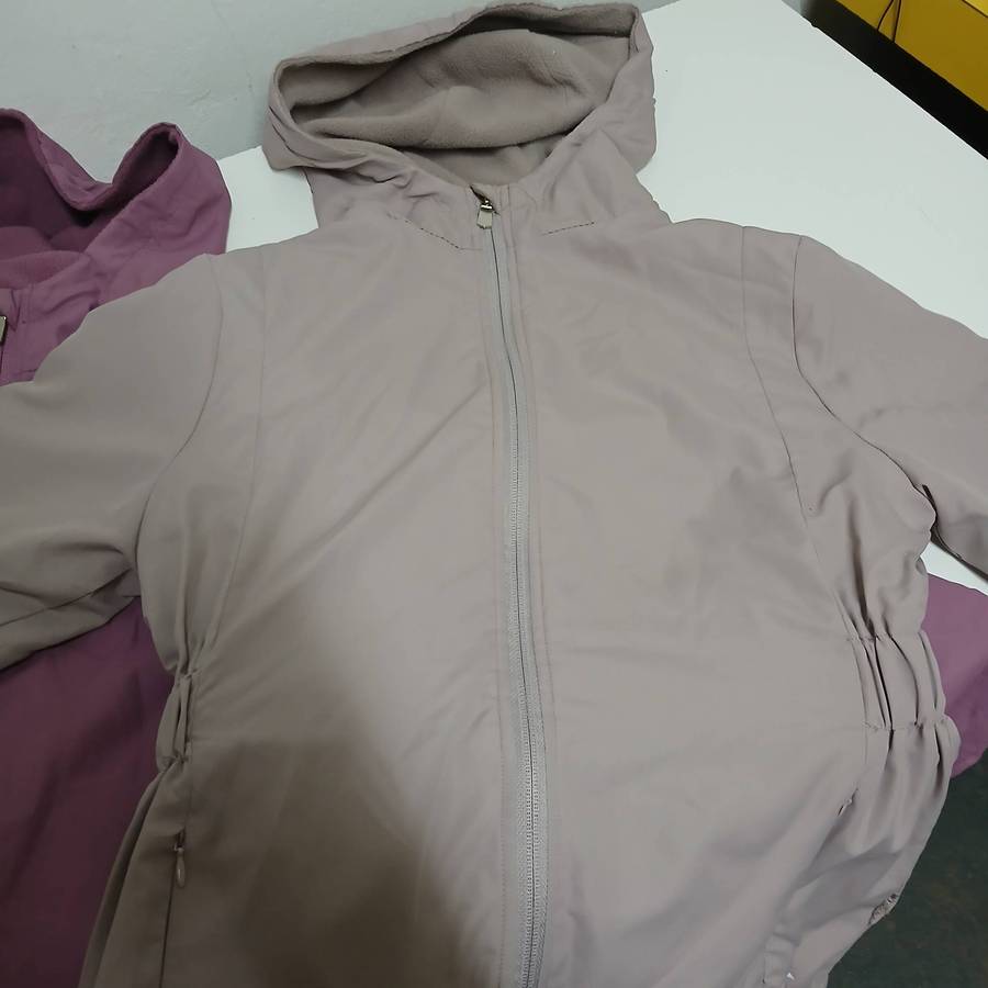 Two maxed Fleece-lined Hoodie jackets