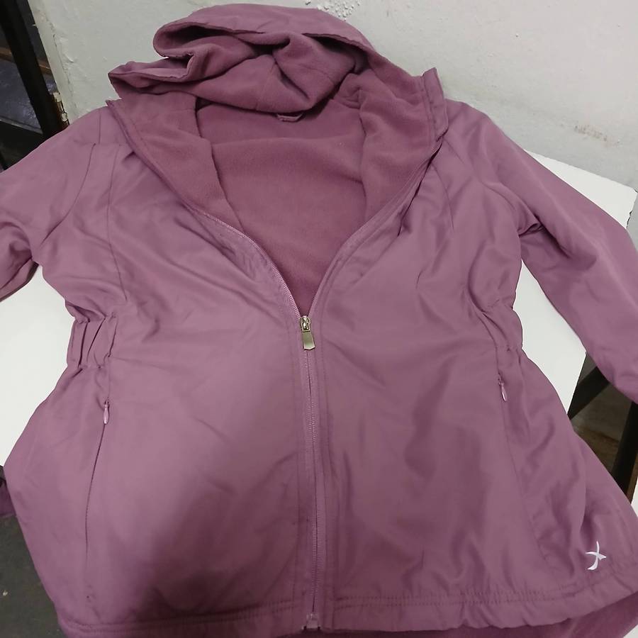 Two maxed Fleece-lined Hoodie jackets